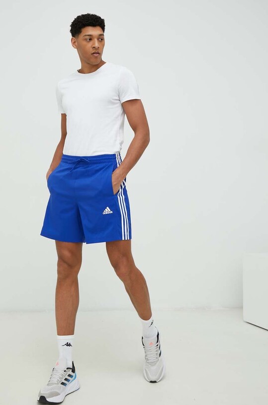 adidas szorty treningowe Essentials Chelsea IC1487 niebieski SS23