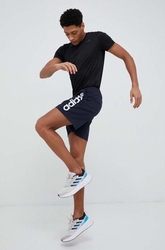 adidas szorty treningowe Essentials Chelsea IC9442 granatowy SS23