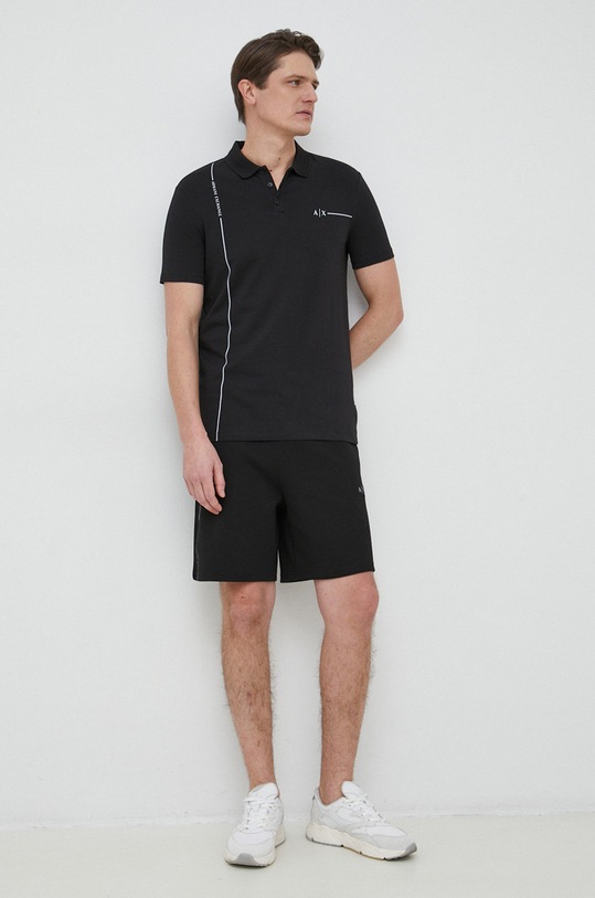 Kraťasy Armani Exchange 3RZSBB.ZJCAZ černá SS23