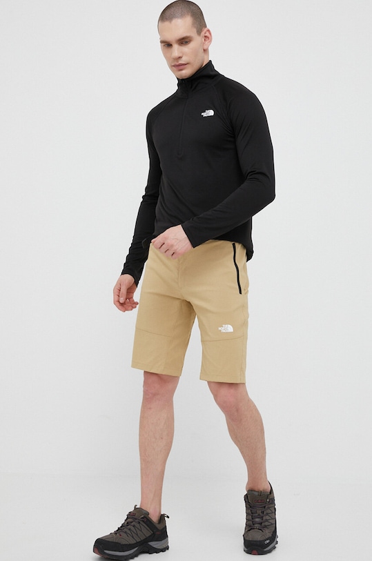 The North Face szorty outdoorowe Lightining NF0A495OLK51 beżowy SS24