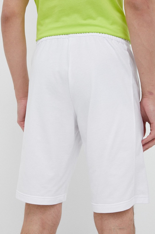 Odzież EA7 Emporio Armani szorty bawełniane 3RPS69.PJMHZ biały