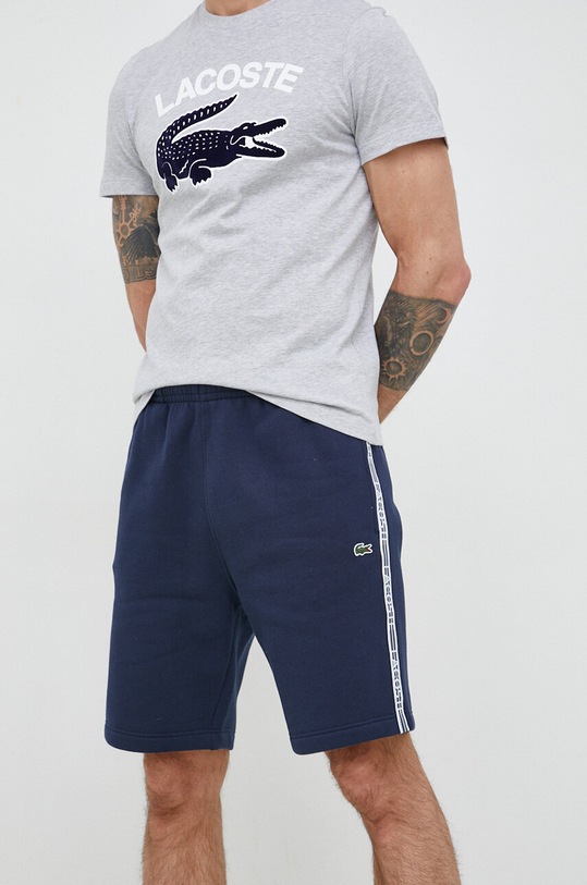 Lacoste shorts small print navy GH5074