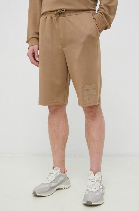 Fila pantaloni scurti tricotaj maro FAM0312