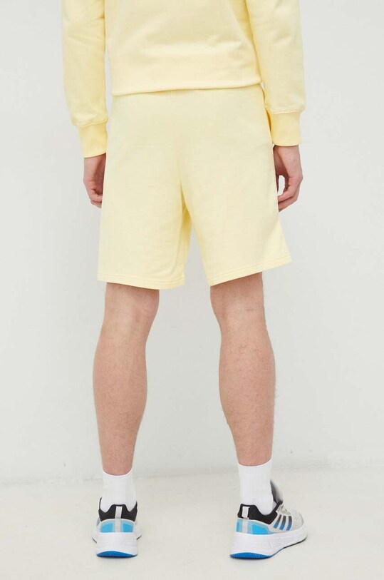 Îmbrăcăminte Fila pantaloni scurti din bumbac FAM0339 galben