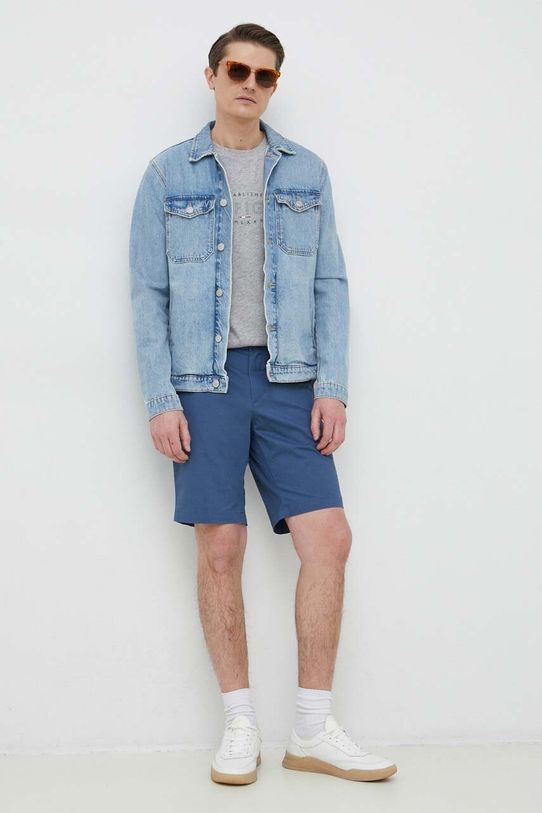 Tommy Hilfiger pantaloni scurți MW0MW23568.PPYX bleumarin SS23