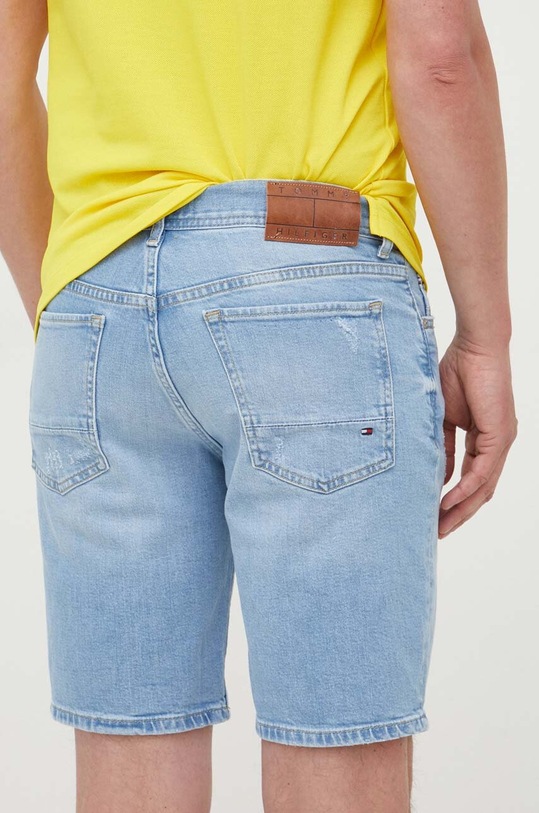 Odzież Tommy Hilfiger szorty jeansowe MW0MW31089.PPYX niebieski