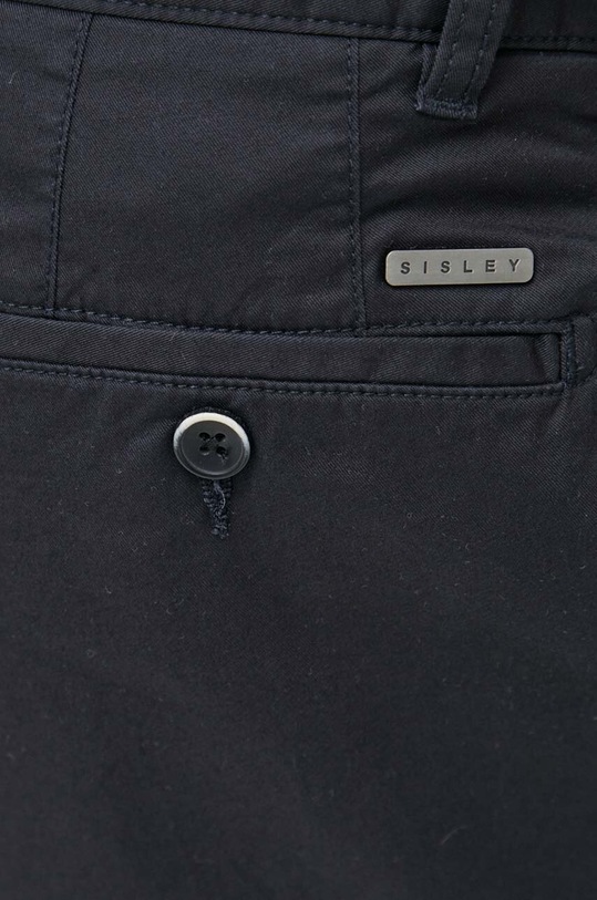 Sisley pantaloni scurti negru 4TEQS900J.15F