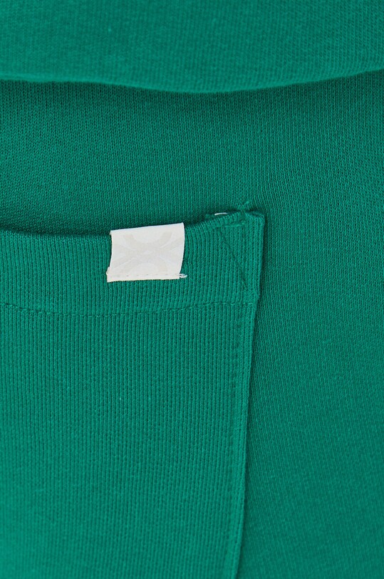United Colors of Benetton szorty bawełniane zielony 3J68U900C.256