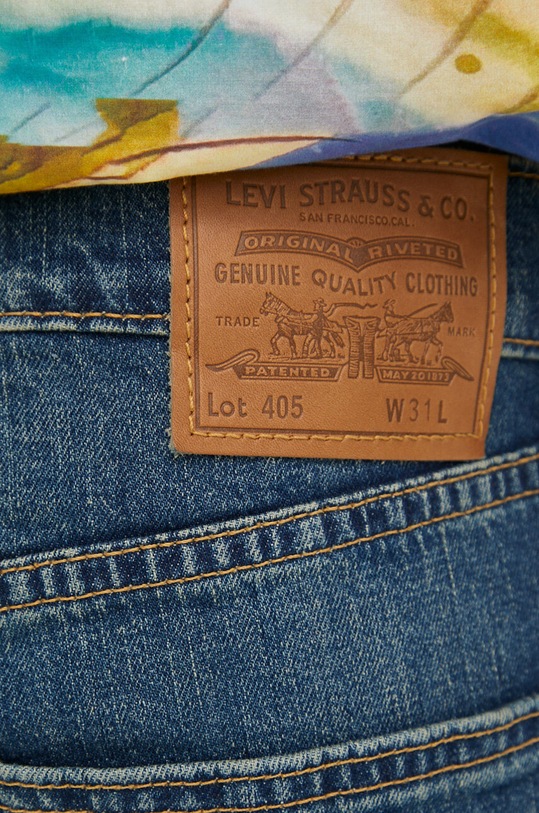 Levi's szorty jeansowe granatowy 39864.0100