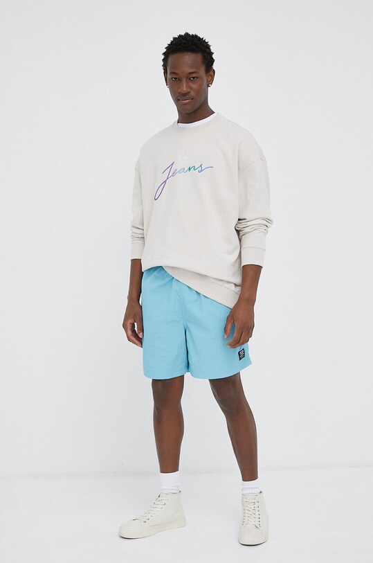 Levi's pantaloni scurti Gold Tab A4631.0001 turcoaz SS23