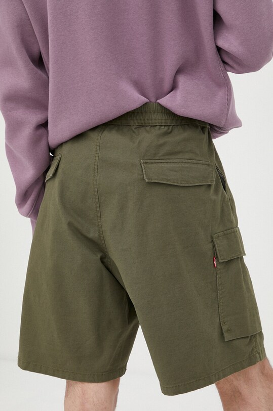 Odzież Levi's szorty z domieszką lnu A4680.0000 zielony