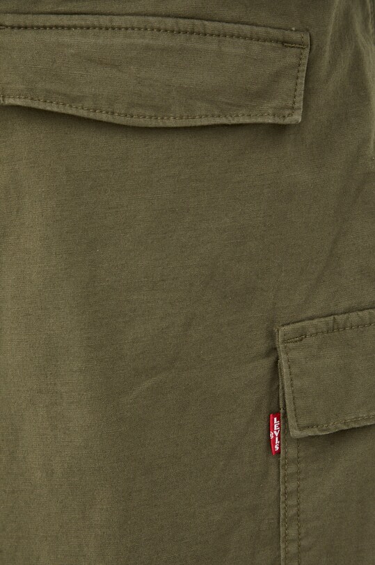 Levi's pantaloni scurți din amestec de in verde A4680.0000