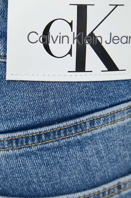 Calvin Klein Jeans pantaloni scurti jeans albastru J30J322784.PPYX