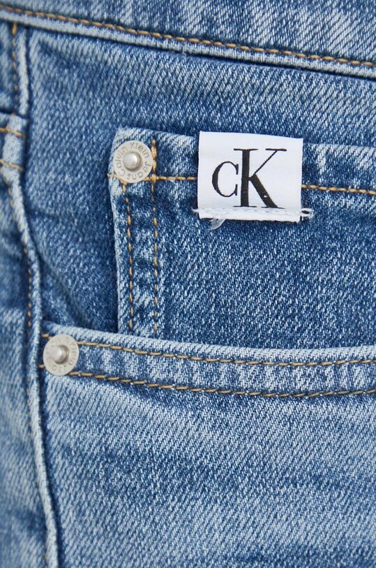 Calvin Klein Jeans pantaloni scurti jeans J30J322784.PPYX albastru
