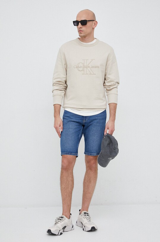 Τζιν σορτς Calvin Klein Jeans J30J322787.PPYX μπλε SS23