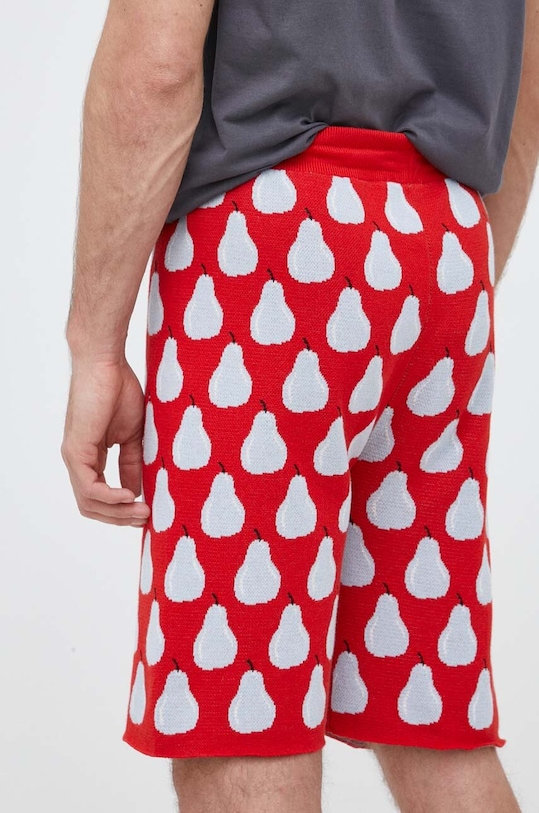 United Colors of Benetton pantaloni scurti din bumbac 1094K9002.922 rosu SS23