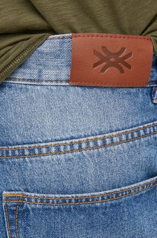 United Colors of Benetton pantaloni scurti jeans albastru 4AW7U900K.902