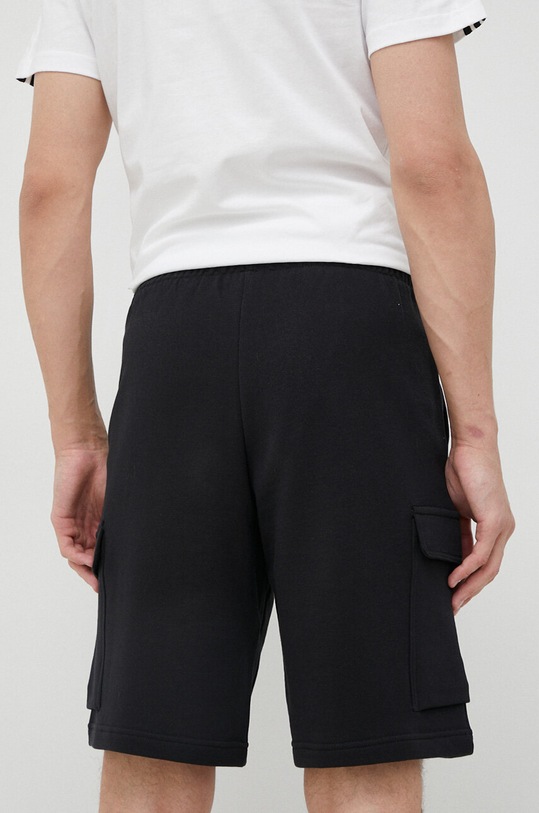 Îmbrăcăminte adidas pantaloni scurți din bumbac HA4338 negru
