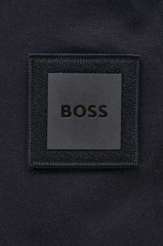 BOSS szorty bawełniane BOSS GREEN czarny 50488823