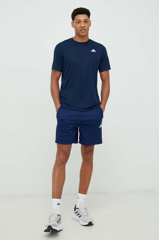 adidas Performance szorty treningowe Train Essentials IB8112 granatowy SS23