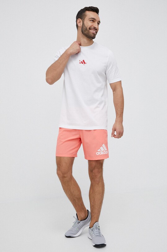 Σορτς τρεξίματος adidas Performance Run It IC7638 πορτοκαλί SS23