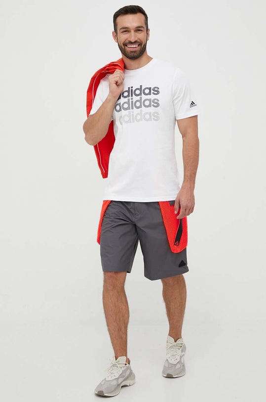 adidas szorty IC3730 szary SS23