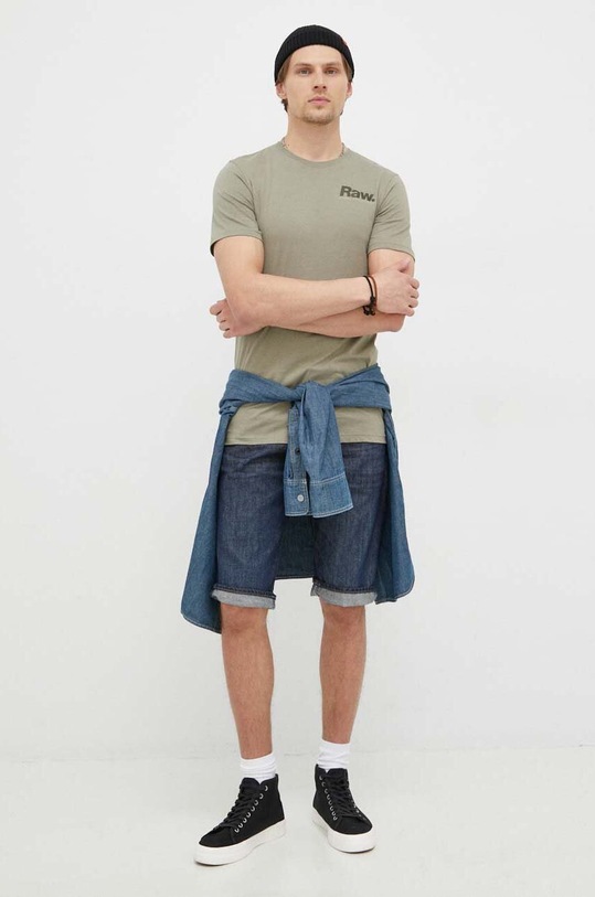 G-Star pantaloni scurți jeans D07432.B988 bleumarin SS23