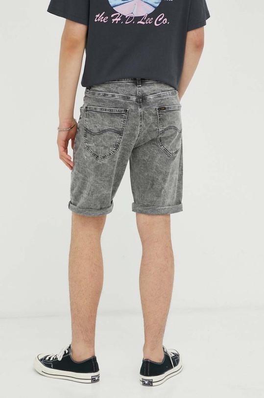 Odzież Lee szorty jeansowe L73MADB80 szary
