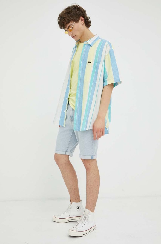 Lee szorty jeansowe L73MMWB89 niebieski SS23