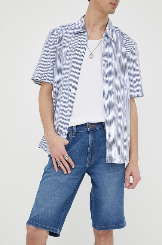 Джинсові шорти Wrangler джинс блакитний W16CXPZ35