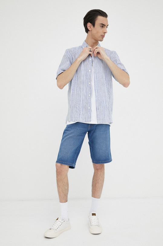 Джинсові шорти Wrangler W16CXPZ35 блакитний SS23