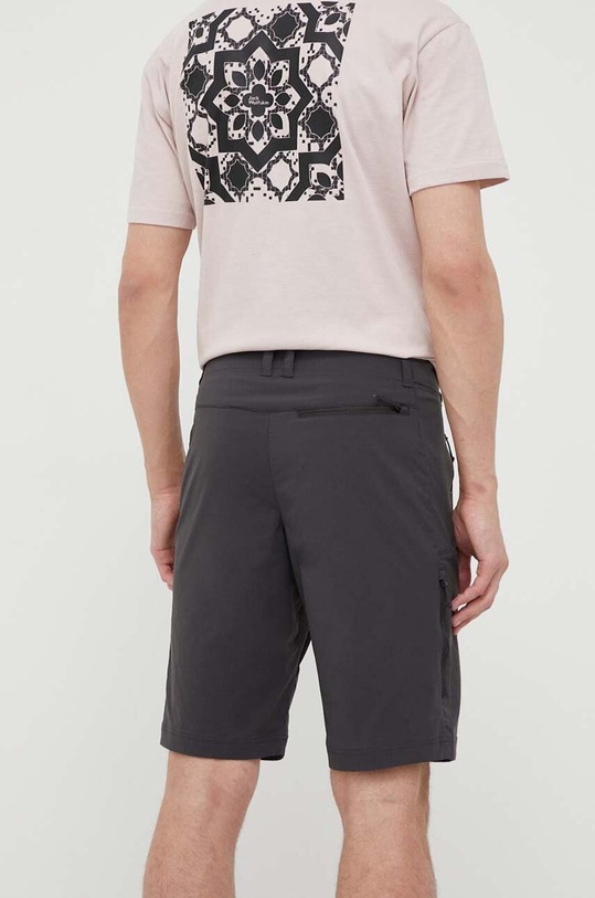 Oblečenie Športové krátke nohavice Jack Wolfskin Glastal 1508231 čierna
