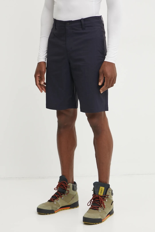 Шорти outdoor Jack Wolfskin Desert з еластаном темно-синій 1508341