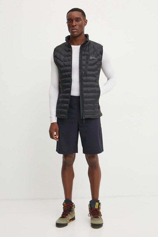 Jack Wolfskin pantaloni scurți outdoor Desert 1508341 bleumarin SS25