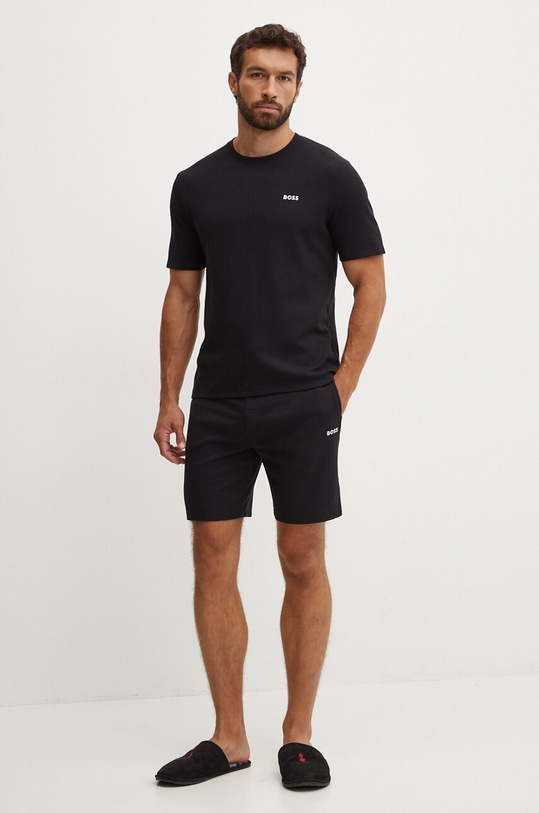 BOSS pantaloni scurti 50480828 negru AW24