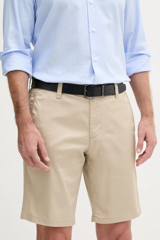 Armani Exchange rövidnadrág sima bézs 8NZS42.ZN1RZ