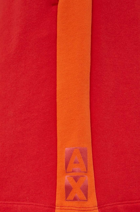 Armani Exchange szorty bawełniane czerwony 3RZSDA.ZJBWZ