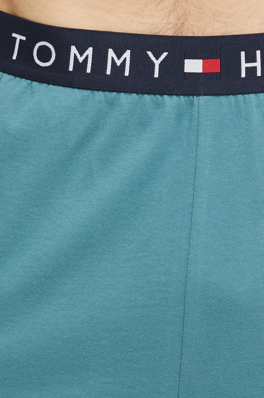Tommy Hilfiger szorty piżamowe bawełniane zielony UM0UM03080.PPYX