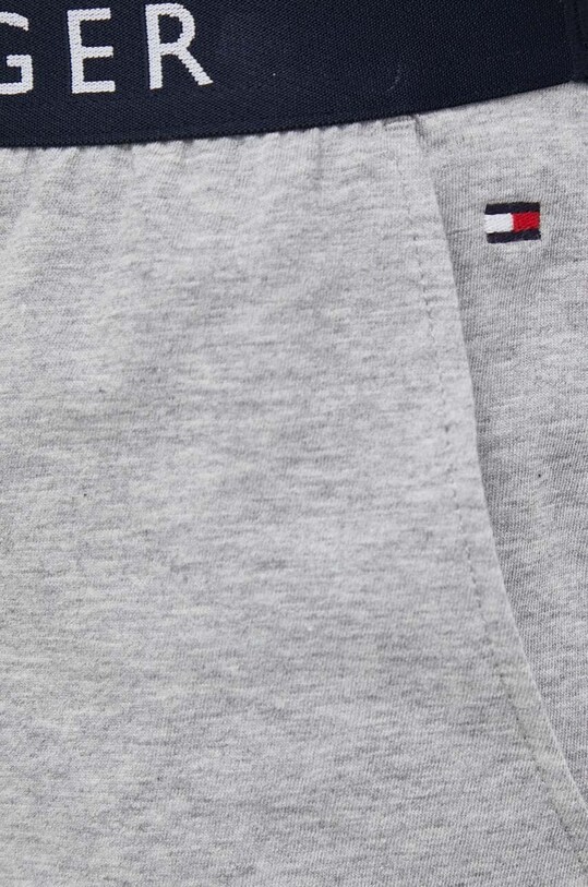 Tommy Hilfiger szorty piżamowe bawełniane szary UM0UM03080.PPYX