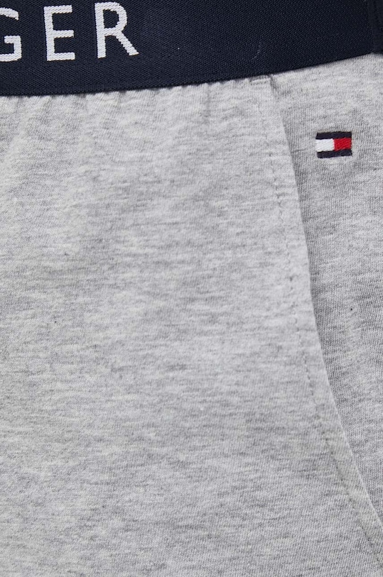 Tommy Hilfiger szorty piżamowe bawełniane szary UM0UM03080.PPYX