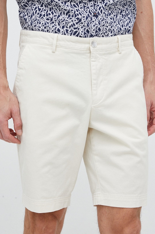 BOSS pantaloni scurți panza bej 50487993