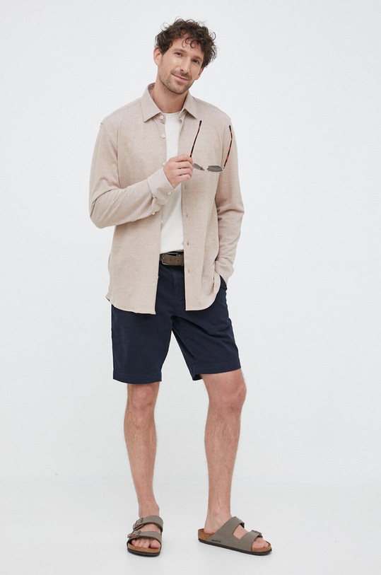 BOSS pantaloni scurți 50487993 bleumarin AA00