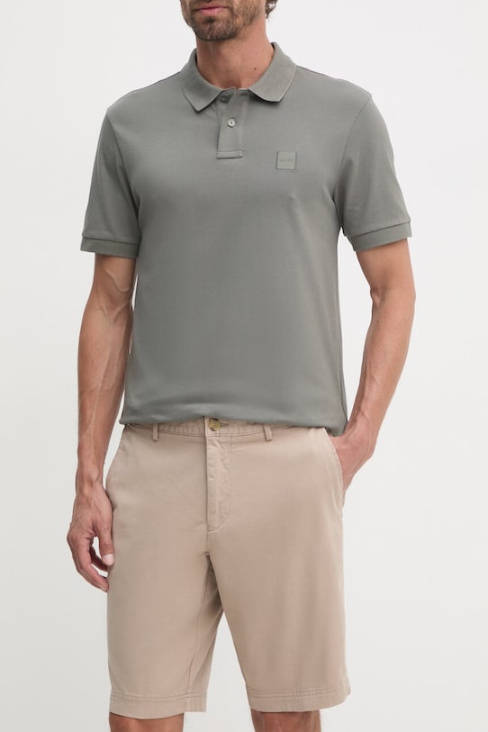 BOSS pantaloni scurti panza bej 50487993