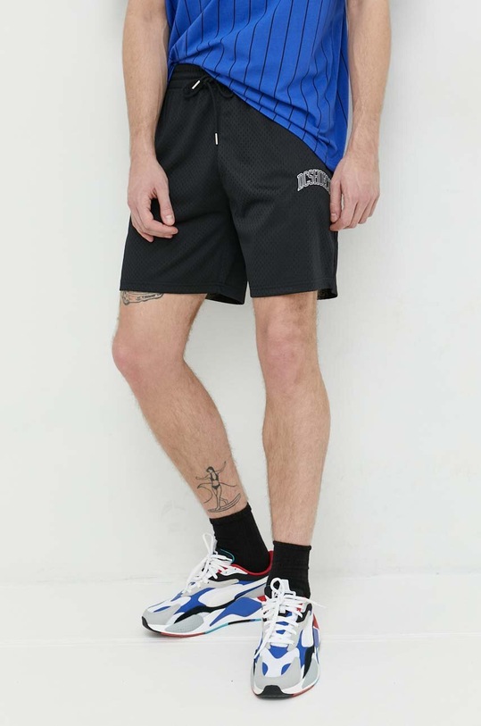 DC pantaloni scurti tricotaj negru ADYWS03069