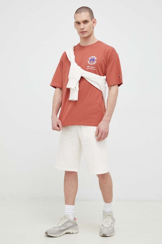 Champion pantaloncini 218930 beige SS23