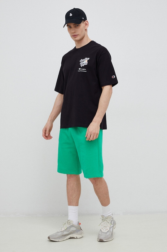 Kratke hlače Champion 218930 zelena SS23