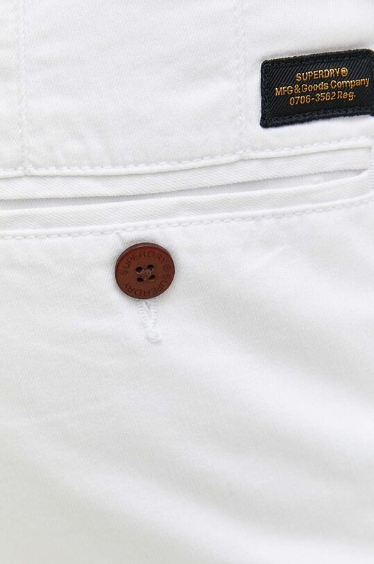 Superdry pantaloni scurti alb M7110397A.01C
