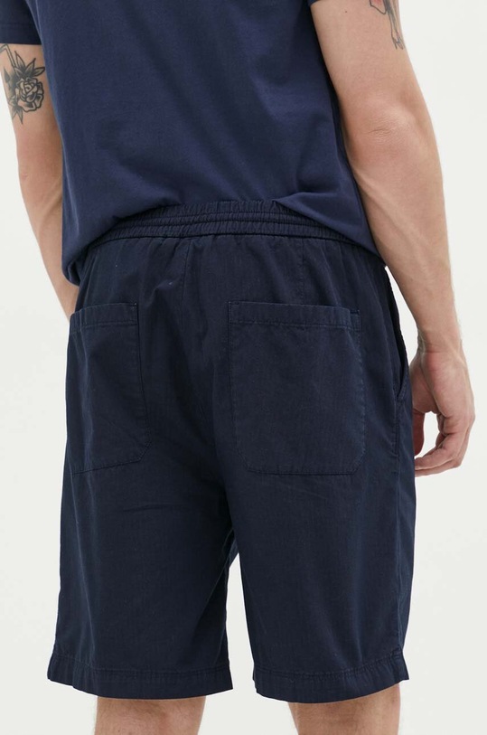 Odzież HUGO szorty bawełniane 50487826 granatowy