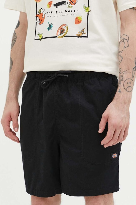 Dickies pantaloni scurti din bumbac bumbac negru DK0A4XB2BLK1