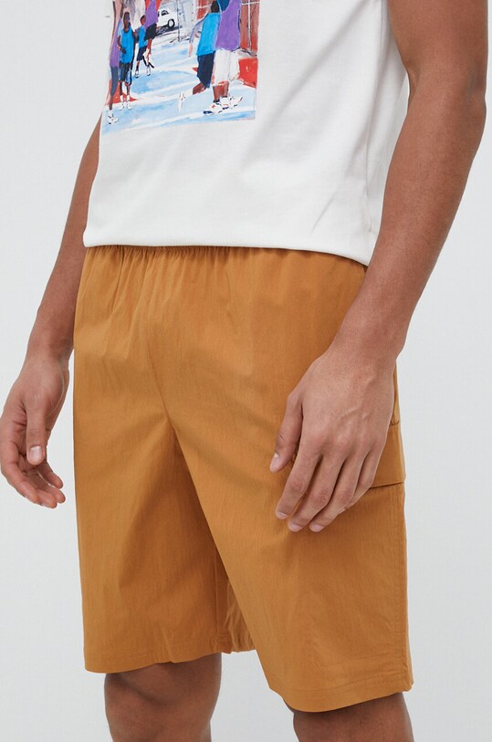 New Balance pantaloni scurti panza maro MS31550TOB